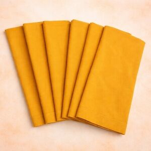 WORLD MARKET GOLDEN YELLOW NAPKINS